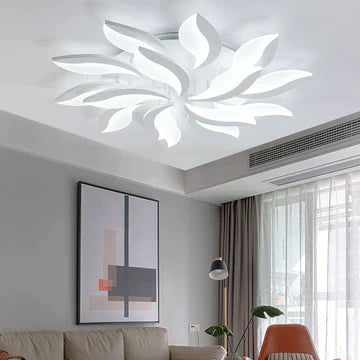 Customizable Leaf Acrylic Ceiling Light