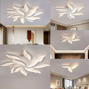 Customizable Leaf Acrylic Ceiling Light